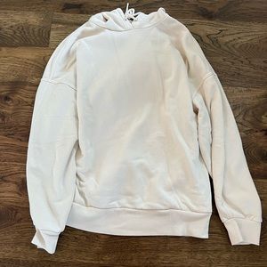Barley Worn White Sweatshirt!